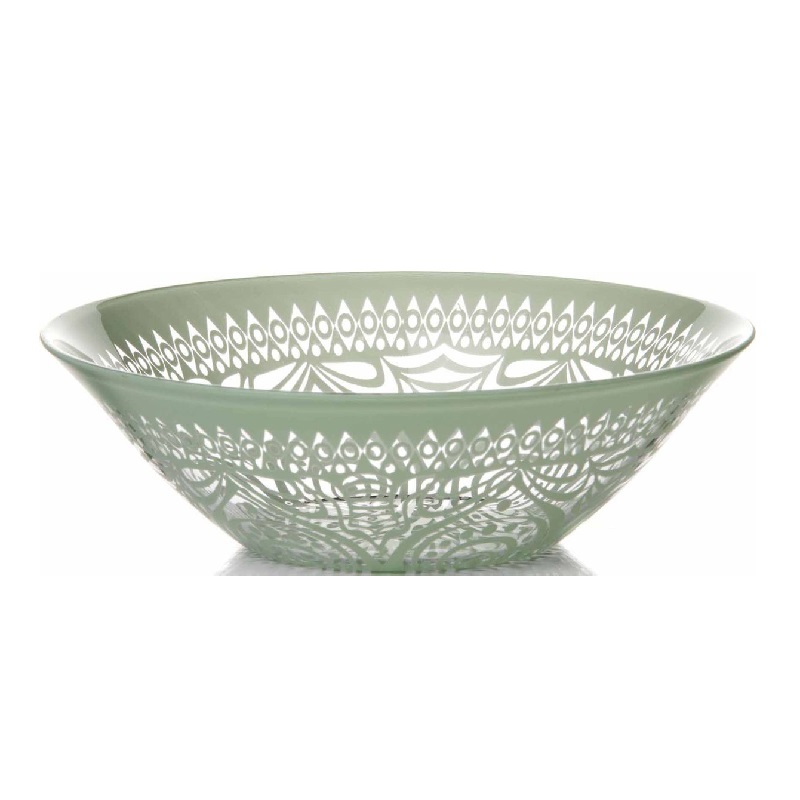 Салатник Уоркшоп Бохо 160мм зеленый